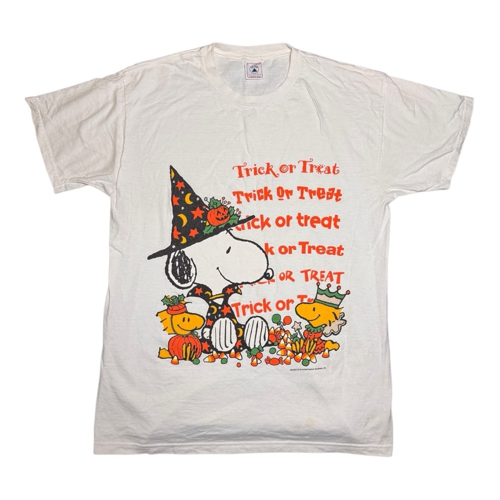 Peanuts Snoopy Woodstock Vintage Halloween Tee